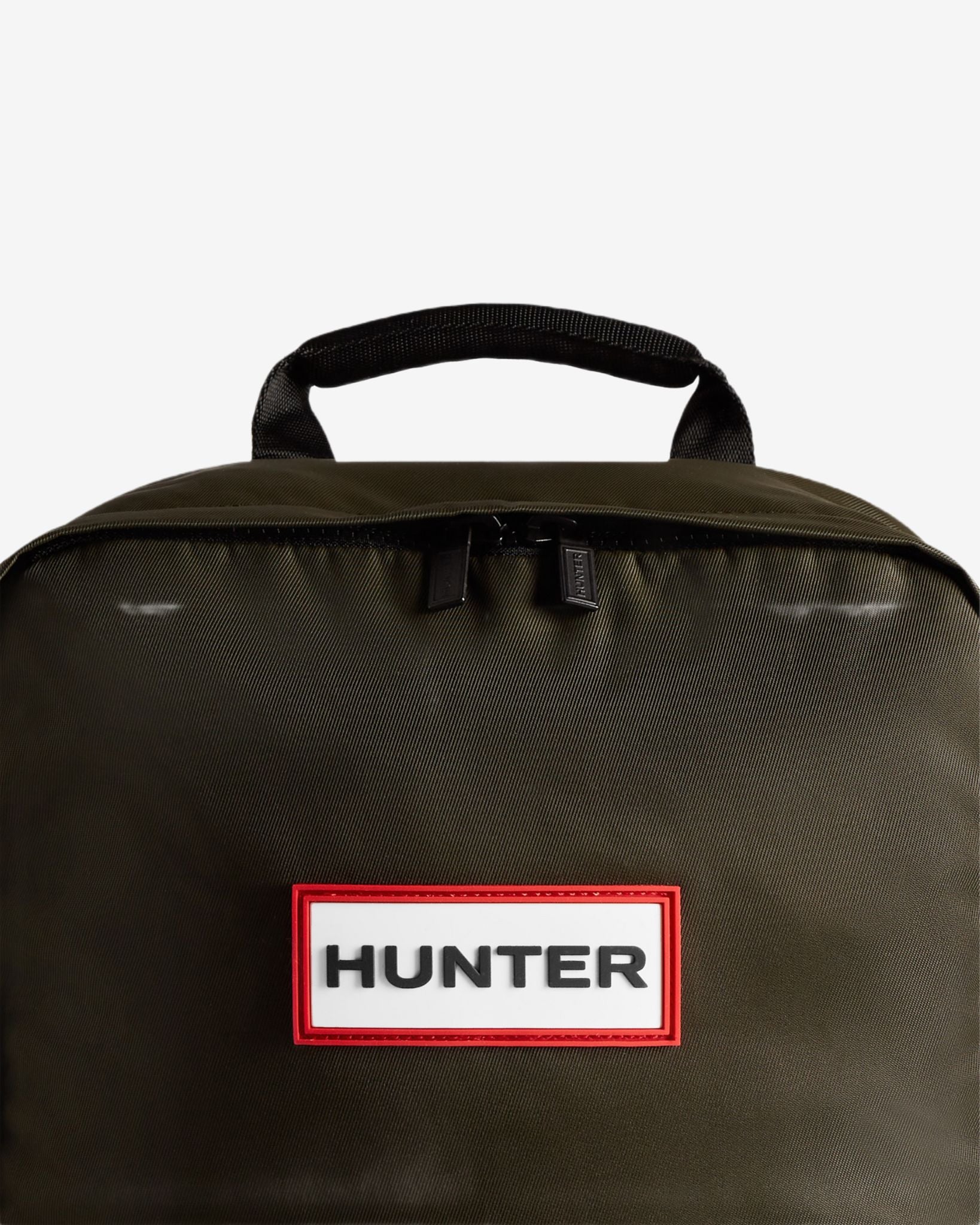 Nylon Large Backpack Dark Olive