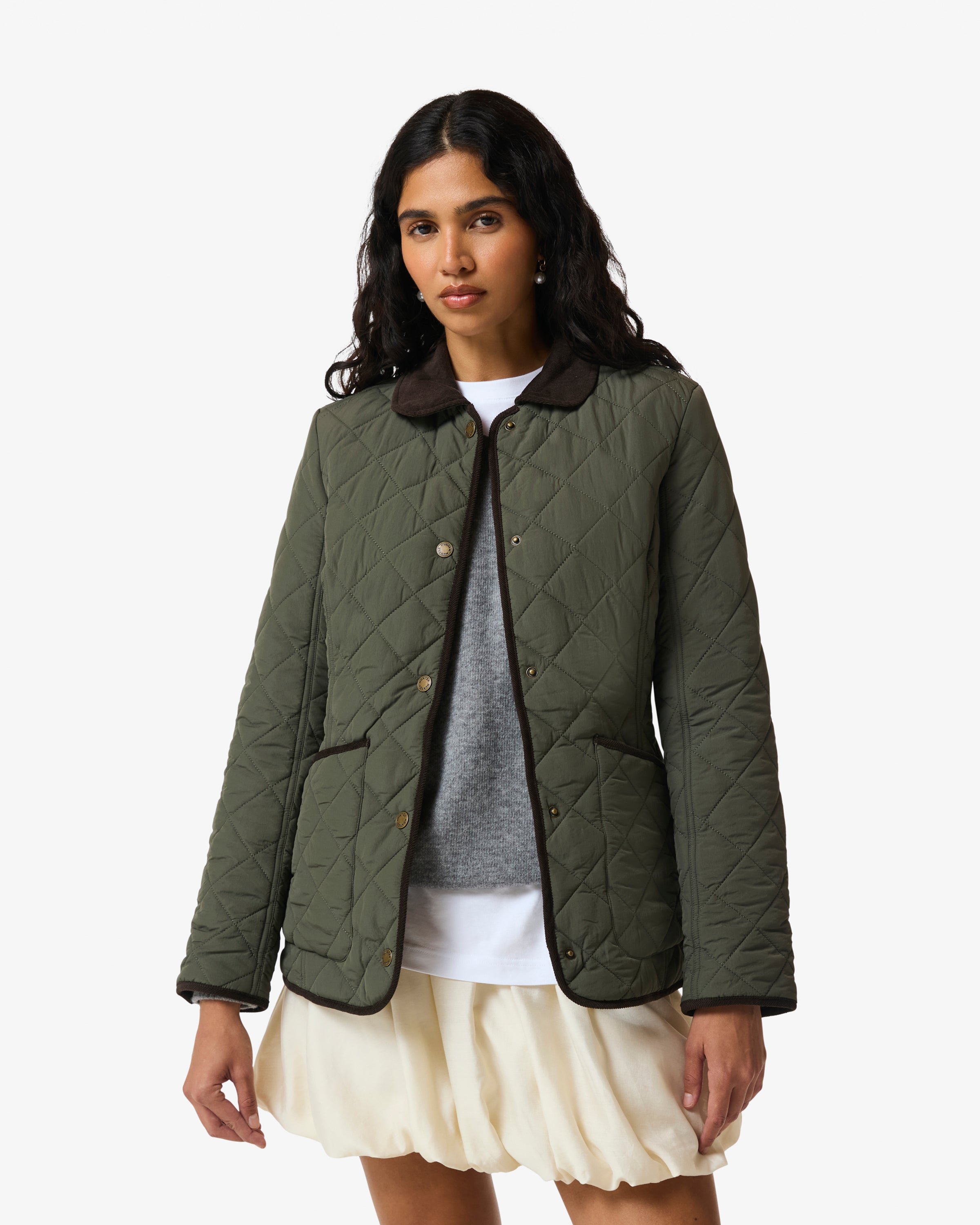 Womens Original Fitted Quilted Jacket Kambaba