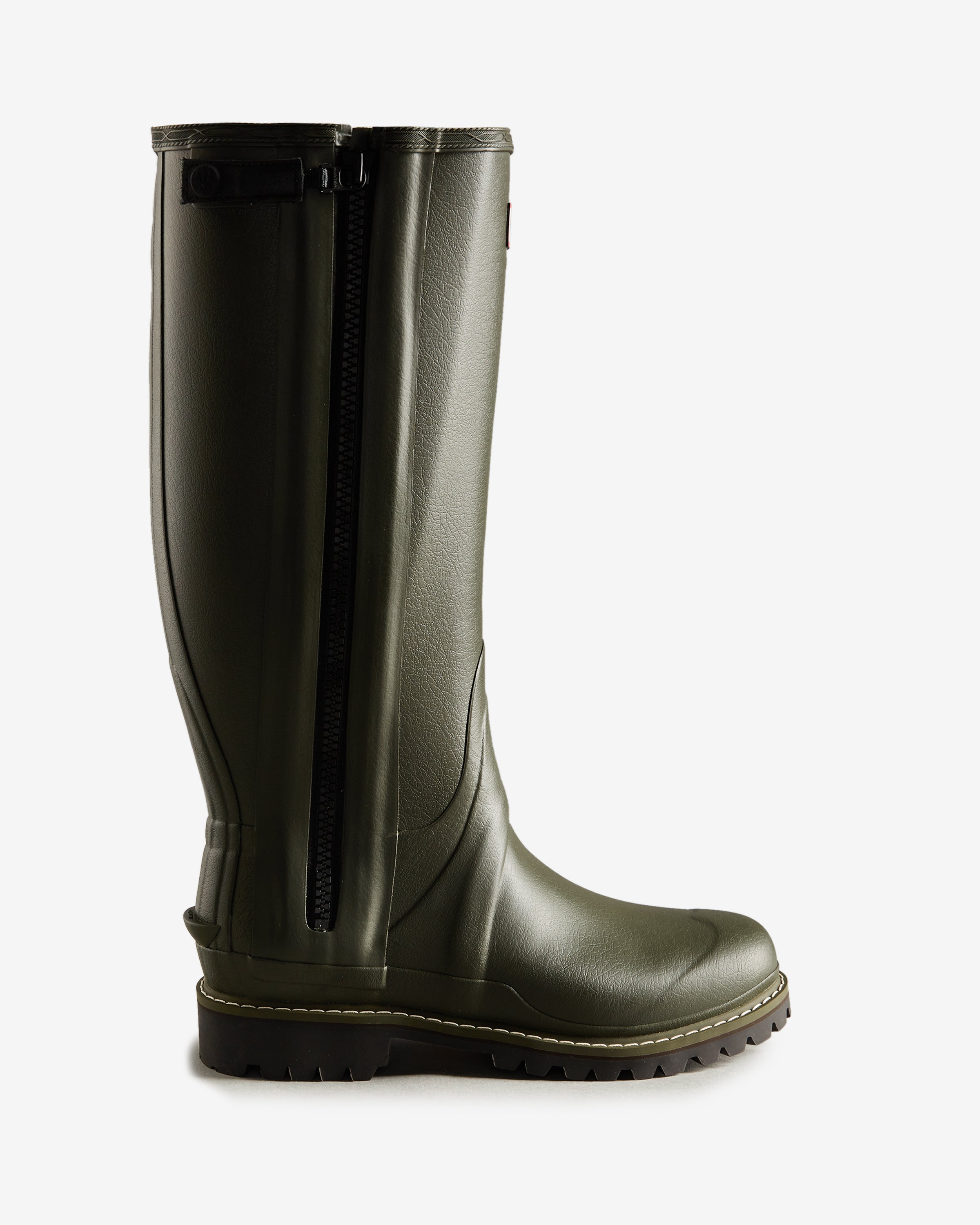 Hunter Boots Men's Balmoral Full Zip Commando Tall Boots Dark