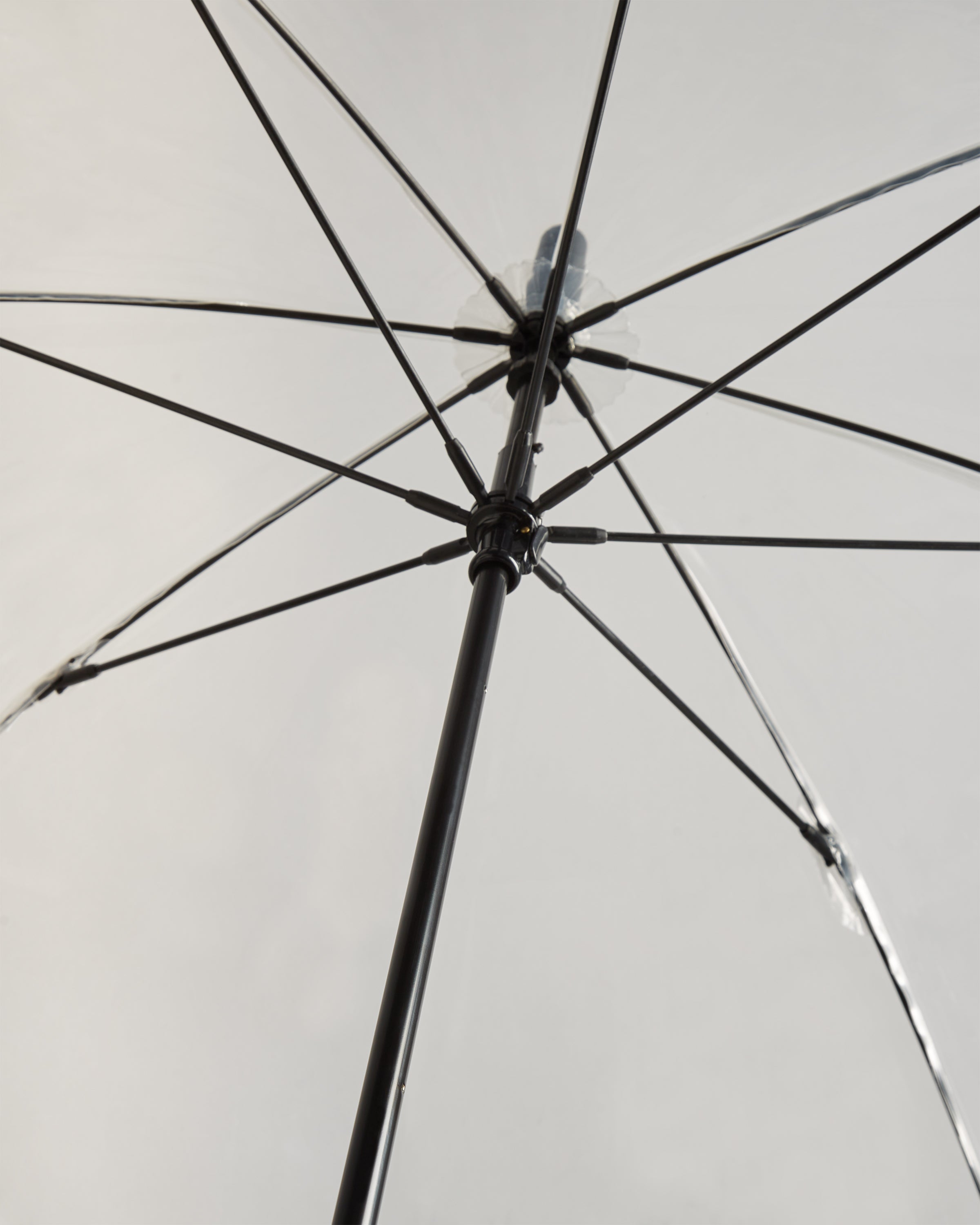 Transparent Moustache Bubble Umbrella