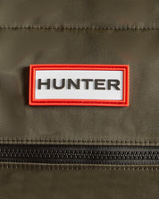 Nylon Midi Topclip Tote Bag Dark Olive