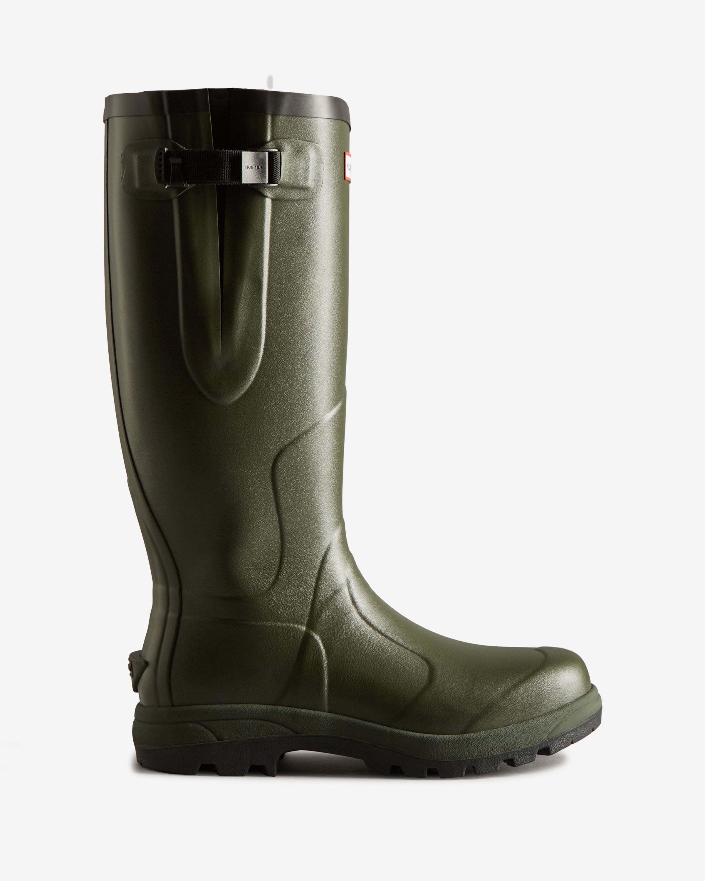 Hunter Boots Unisex Balmoral Classic Side Adjustable Boots Dark