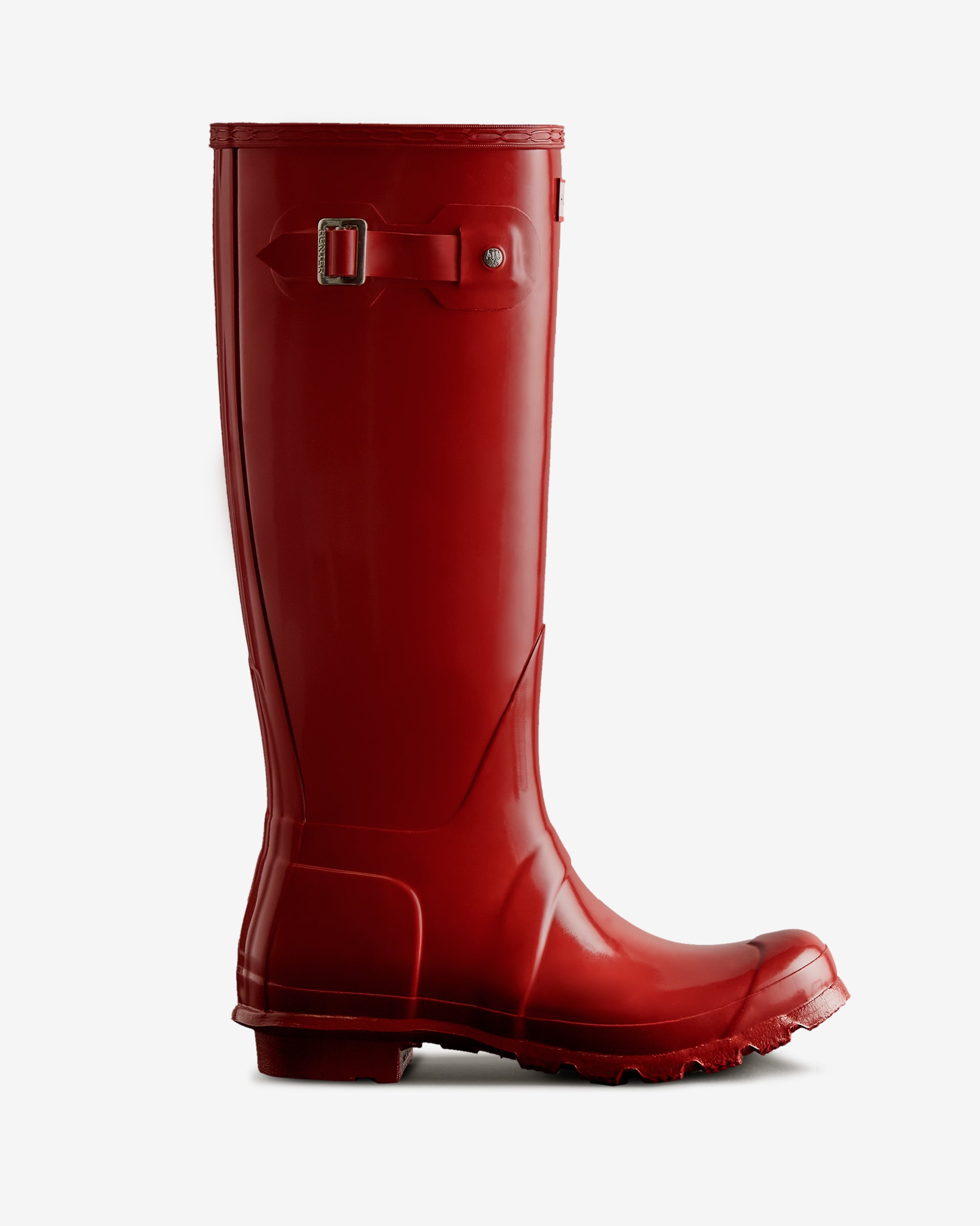 Women's Original Tall Gloss Boots Military Red