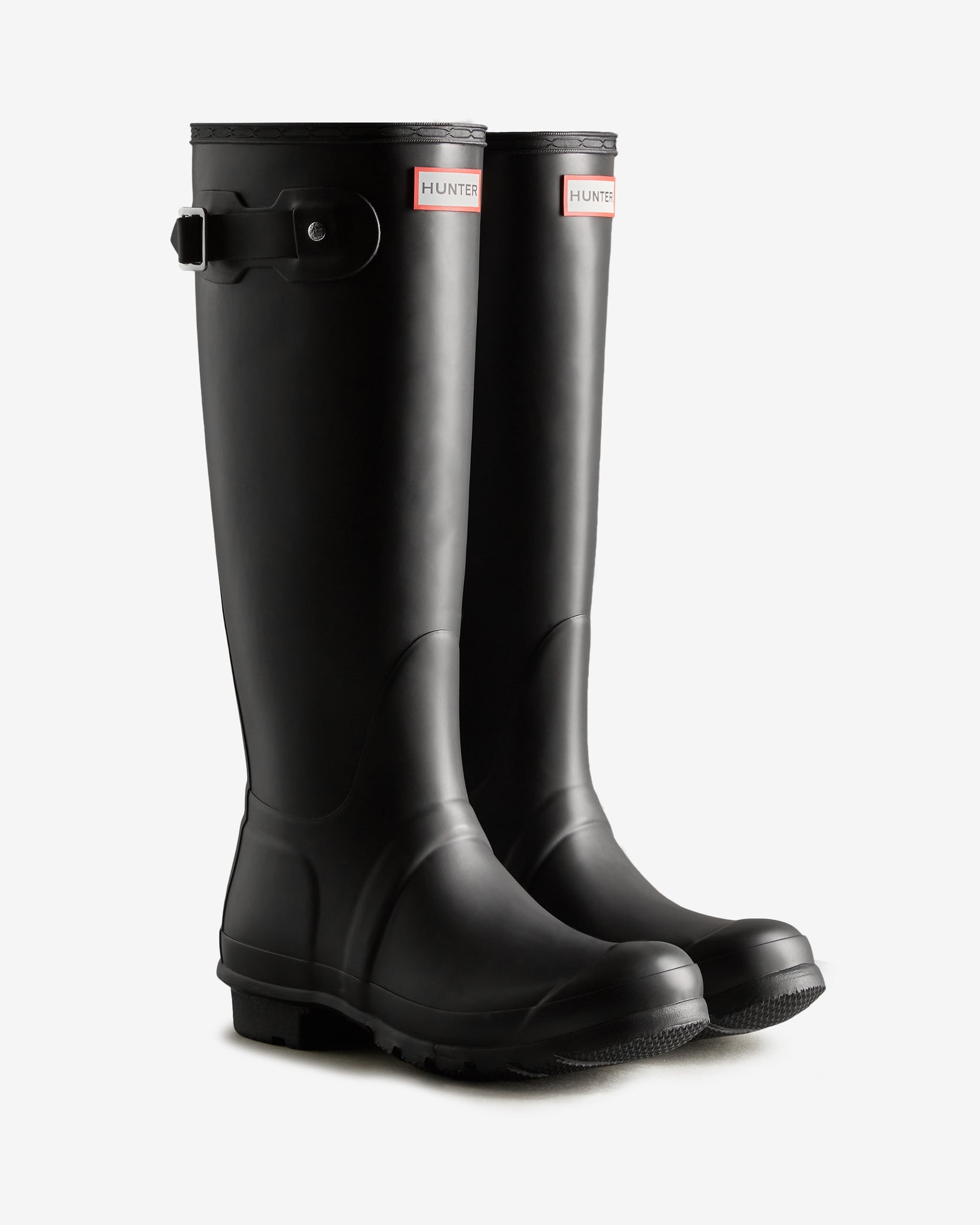 Hunter Boots Women's Original Tall Wellington Boots Black – Hunter