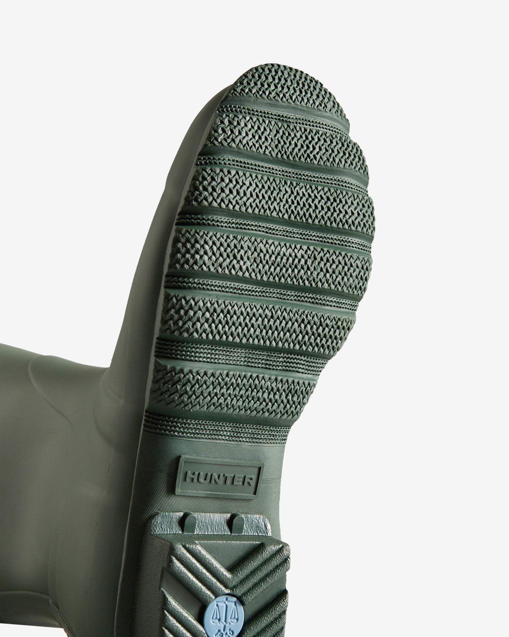 Stivali Di Gomma Hunter Original Donna | Wellington Boots Verde | Impermeabili E Comodi - Foto 8