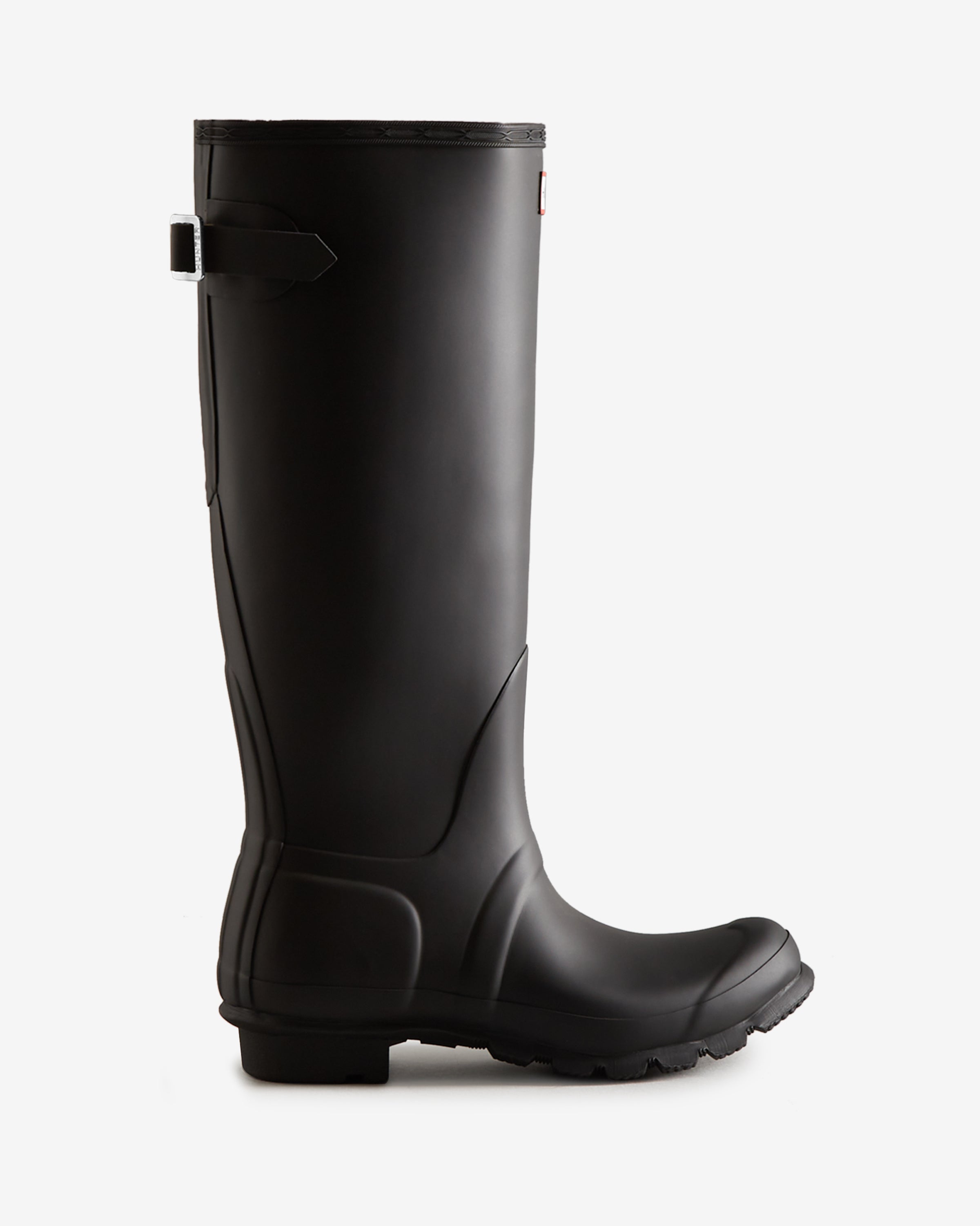 Hunter Boots Women's Original Tall Back Adjustable Boot Black