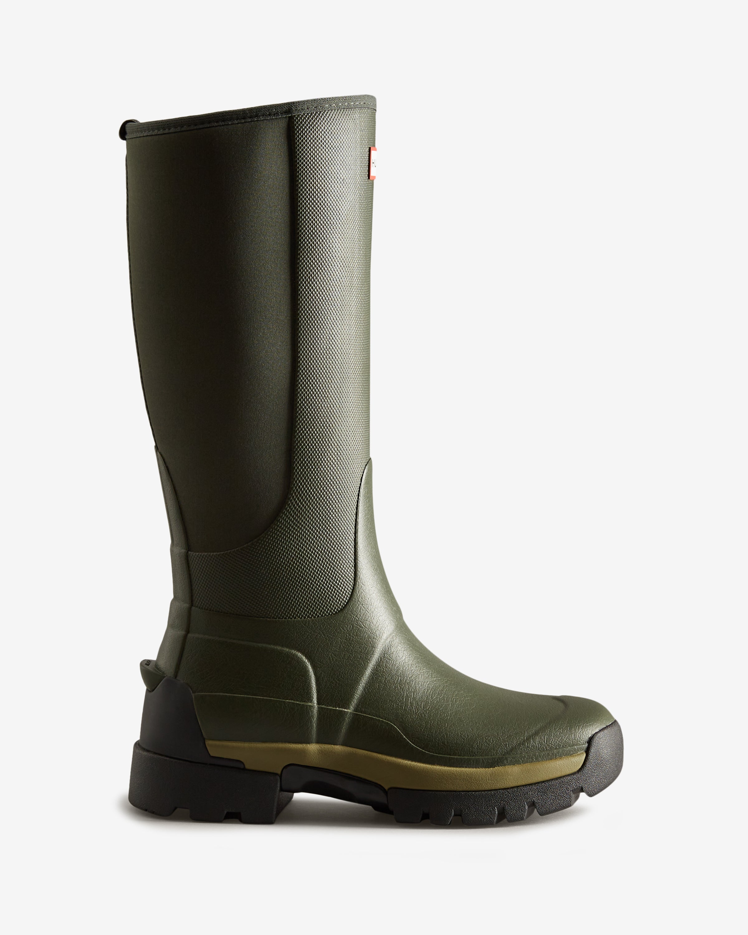 Women's Balmoral Tall Neoprene Hybrid Boot Dark Olive