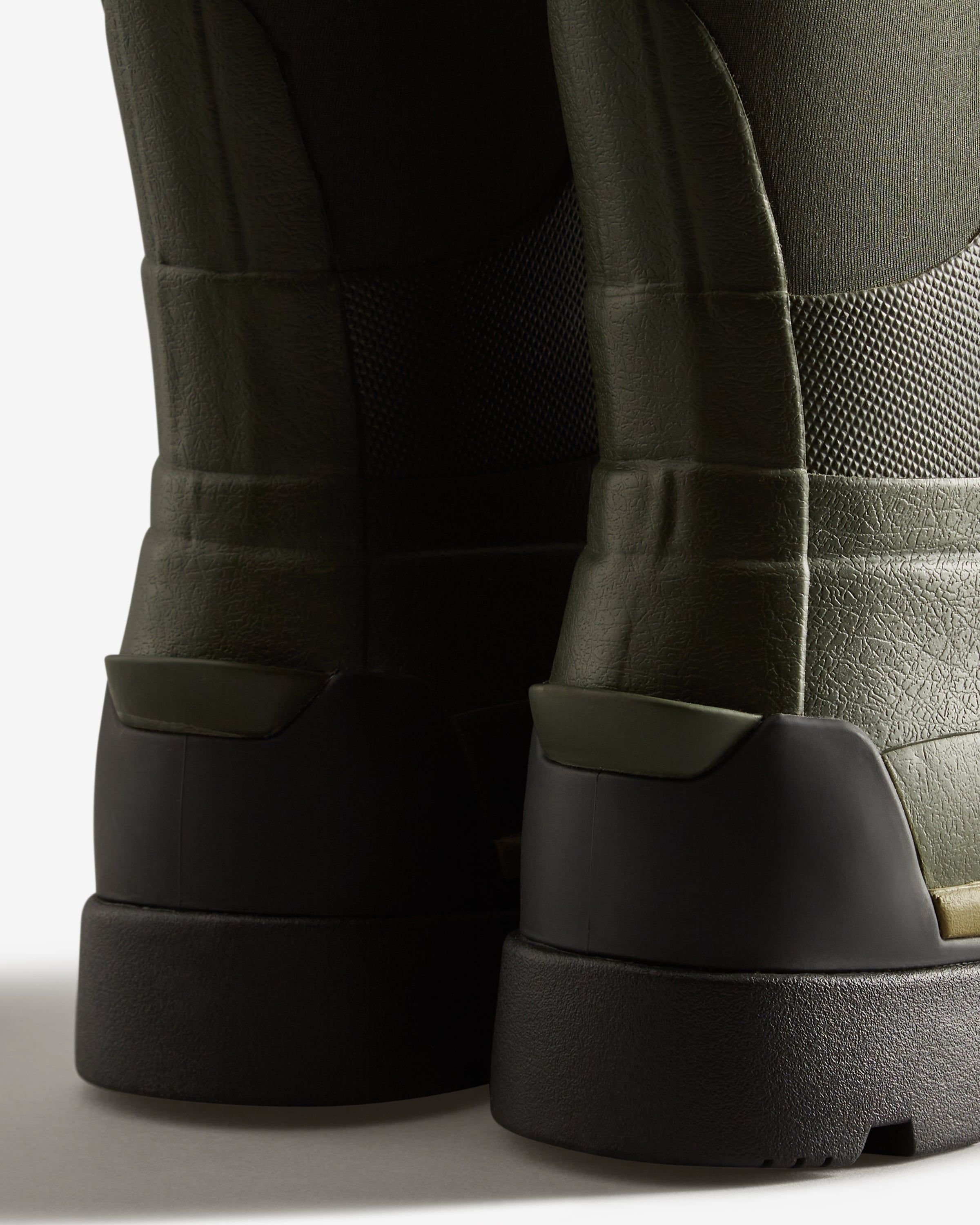 Hunter Boots Women's Balmoral Tall Neoprene Hybrid Boot Dark Olive