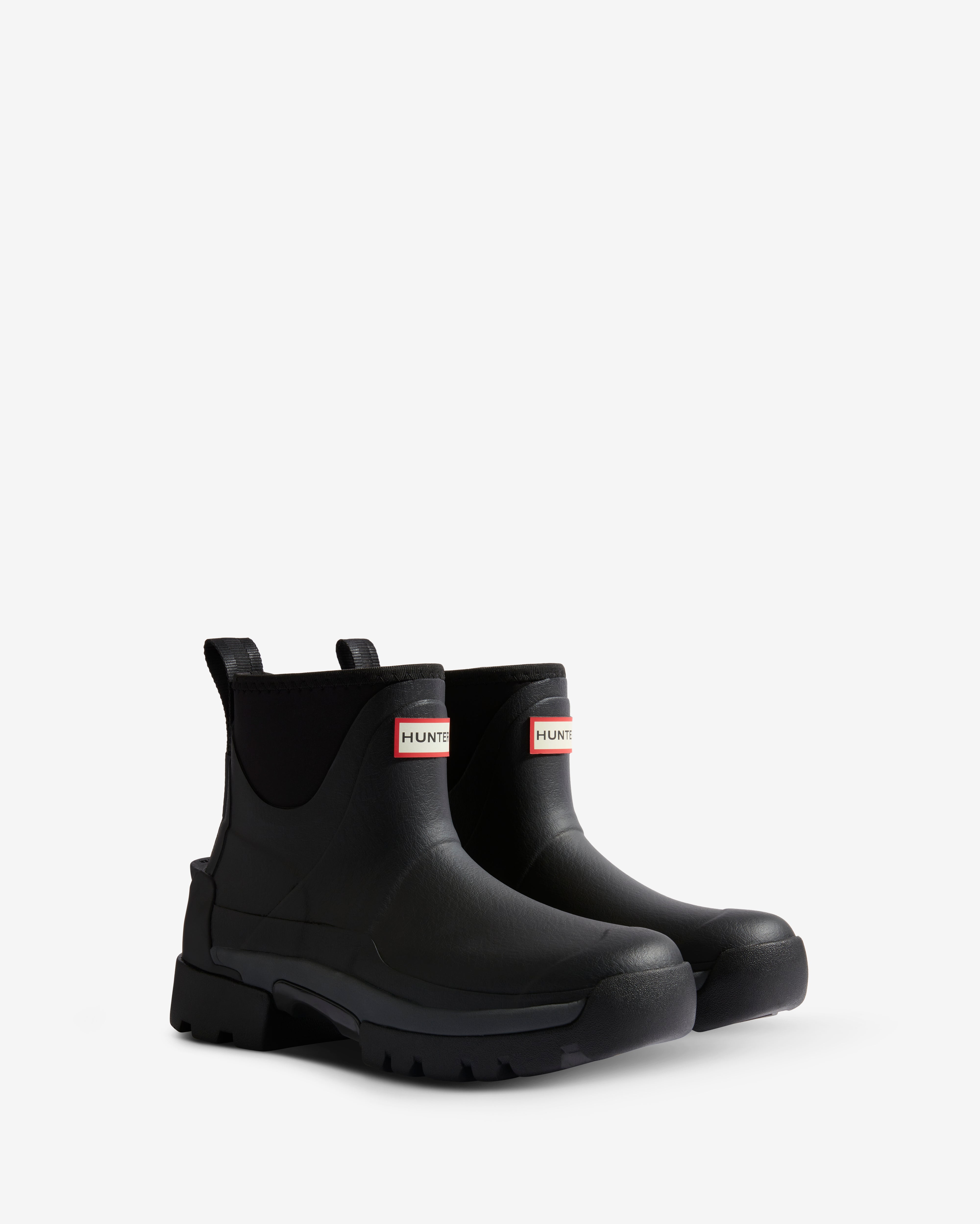 Hunter Boots Women's Balmoral Chelsea Neoprene Hybrid Boots Black