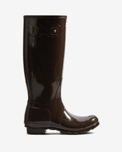 Women's Original Tall Gloss Boots Chocolate Brown