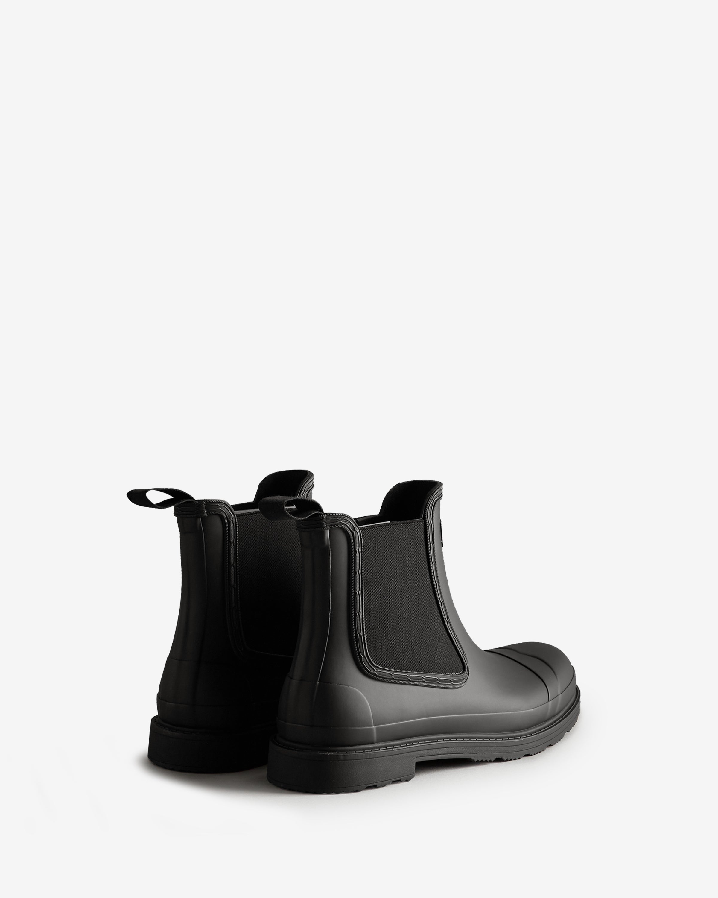 Hunter Boots Men's Commando Chelsea Boots Black – Hunter Boots Nordic