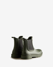 Women's Commando Chelsea Boots Dark Olive