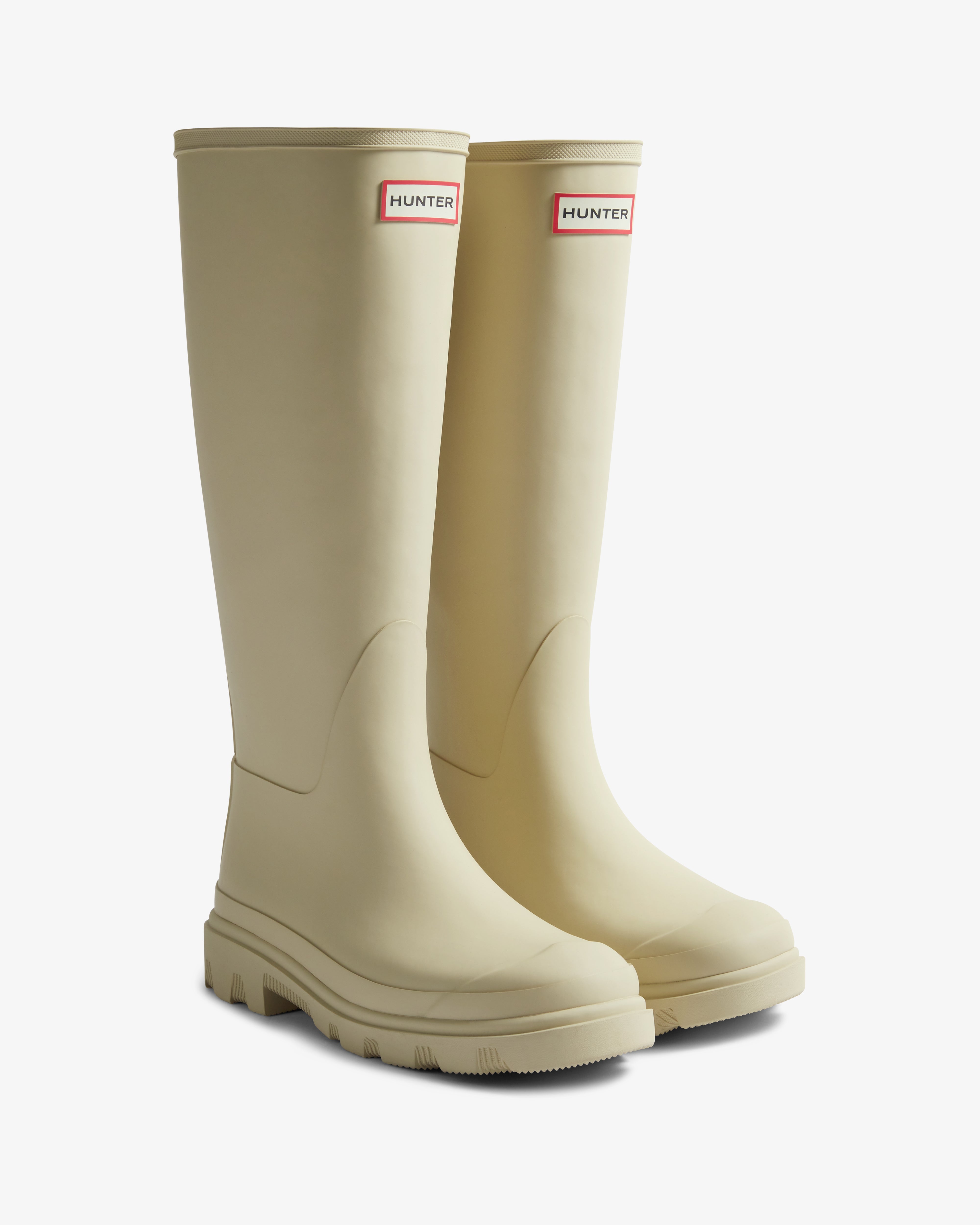 Hunter Boots Unisex Downpour Tall Boot Biscuit – Hunter