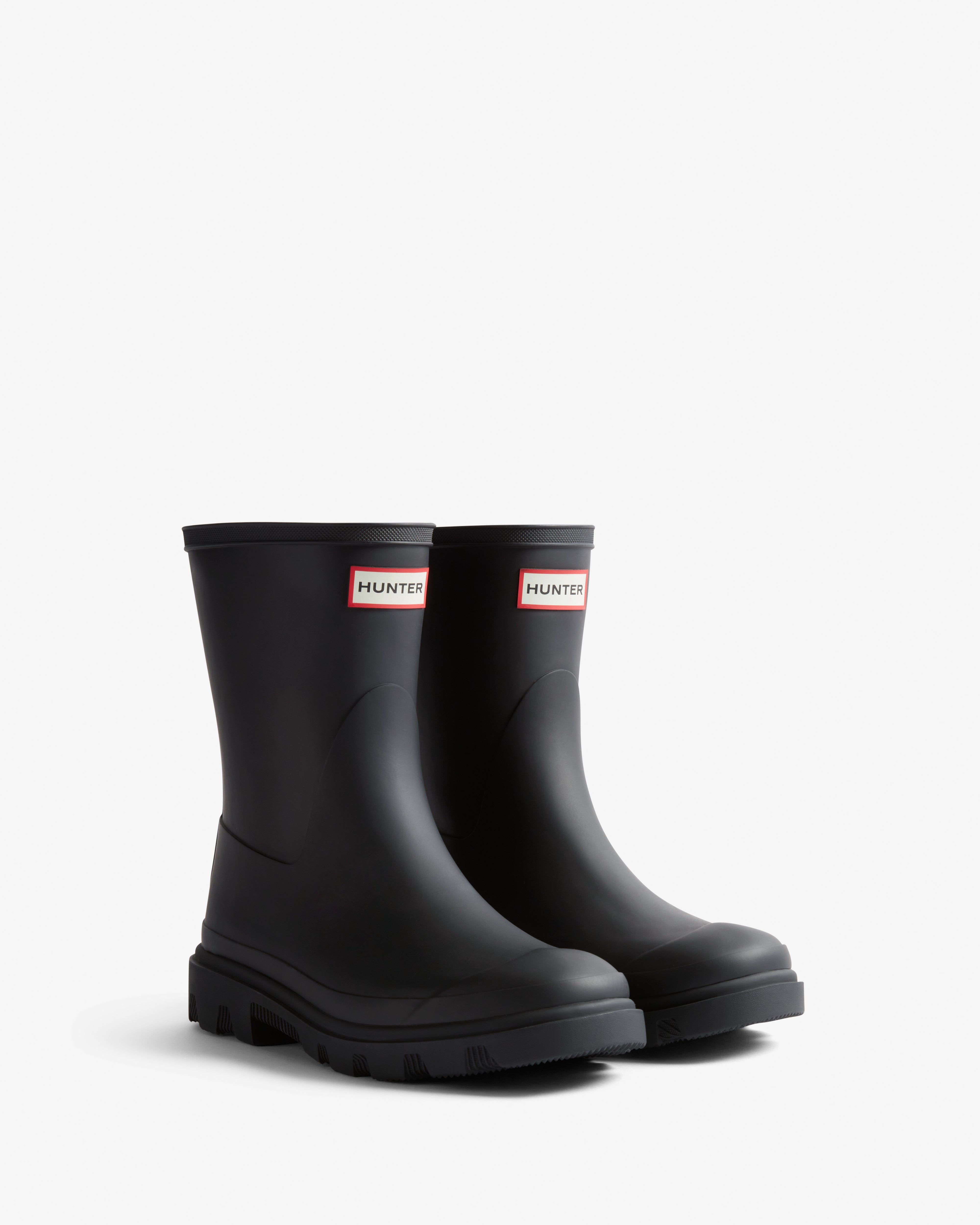 HUNTER ブラック ショートブーツ　UK6/EU39(約25cm) Hunter Boots Unisex Downpour Short Boot Black – Hunter Boots Nordic