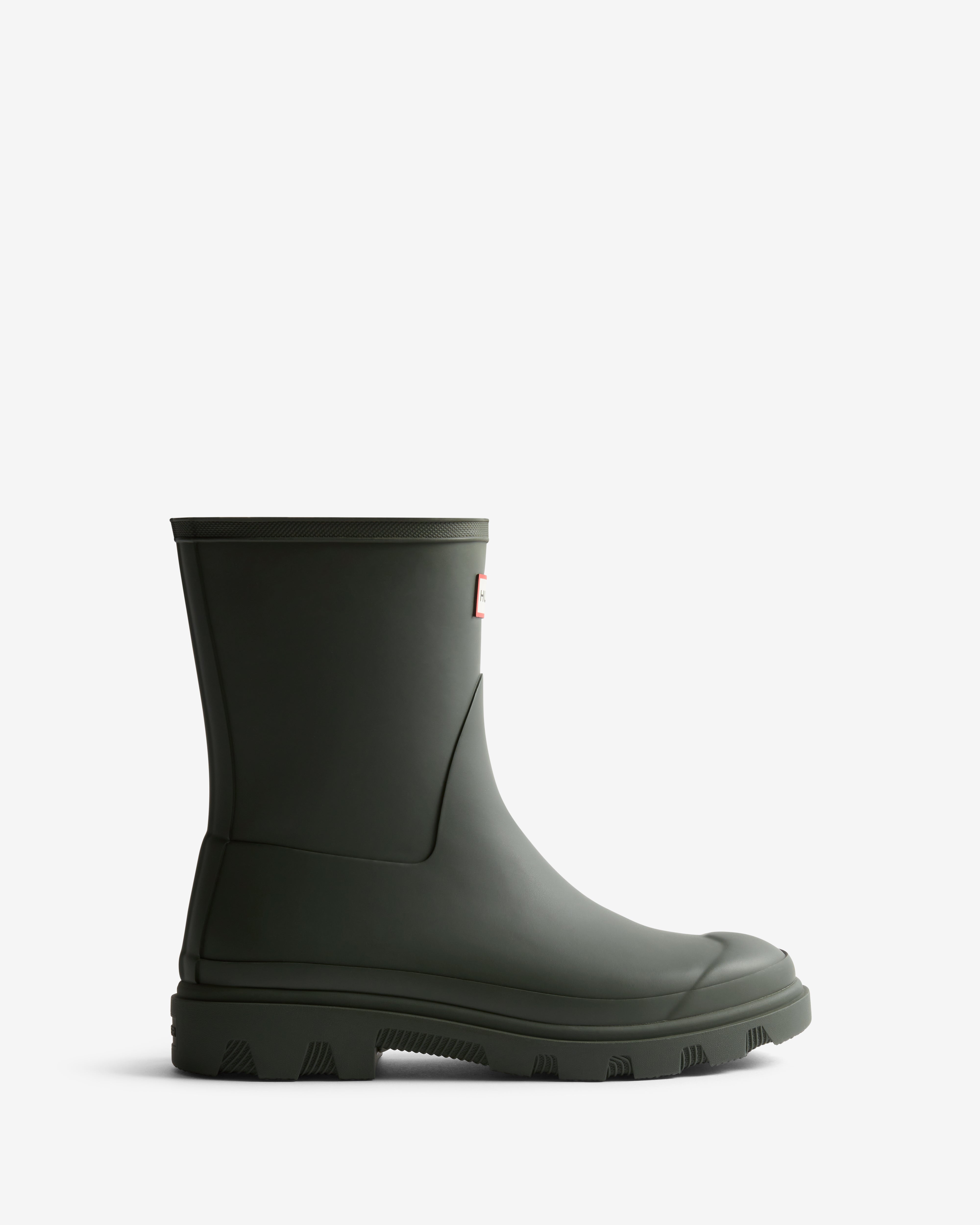Hunter Boots Unisex Downpour Short Boot Dark Olive – Hunter
