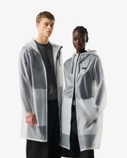Unisex PU Raincoat Clear Matte