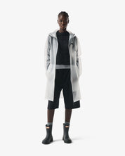Unisex PU Raincoat Clear Matte