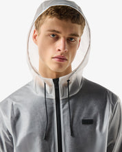 Unisex PU Raincoat Clear Matte