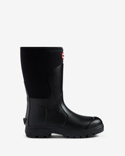 Unisex Balmoral Neoprene Short Boot Black