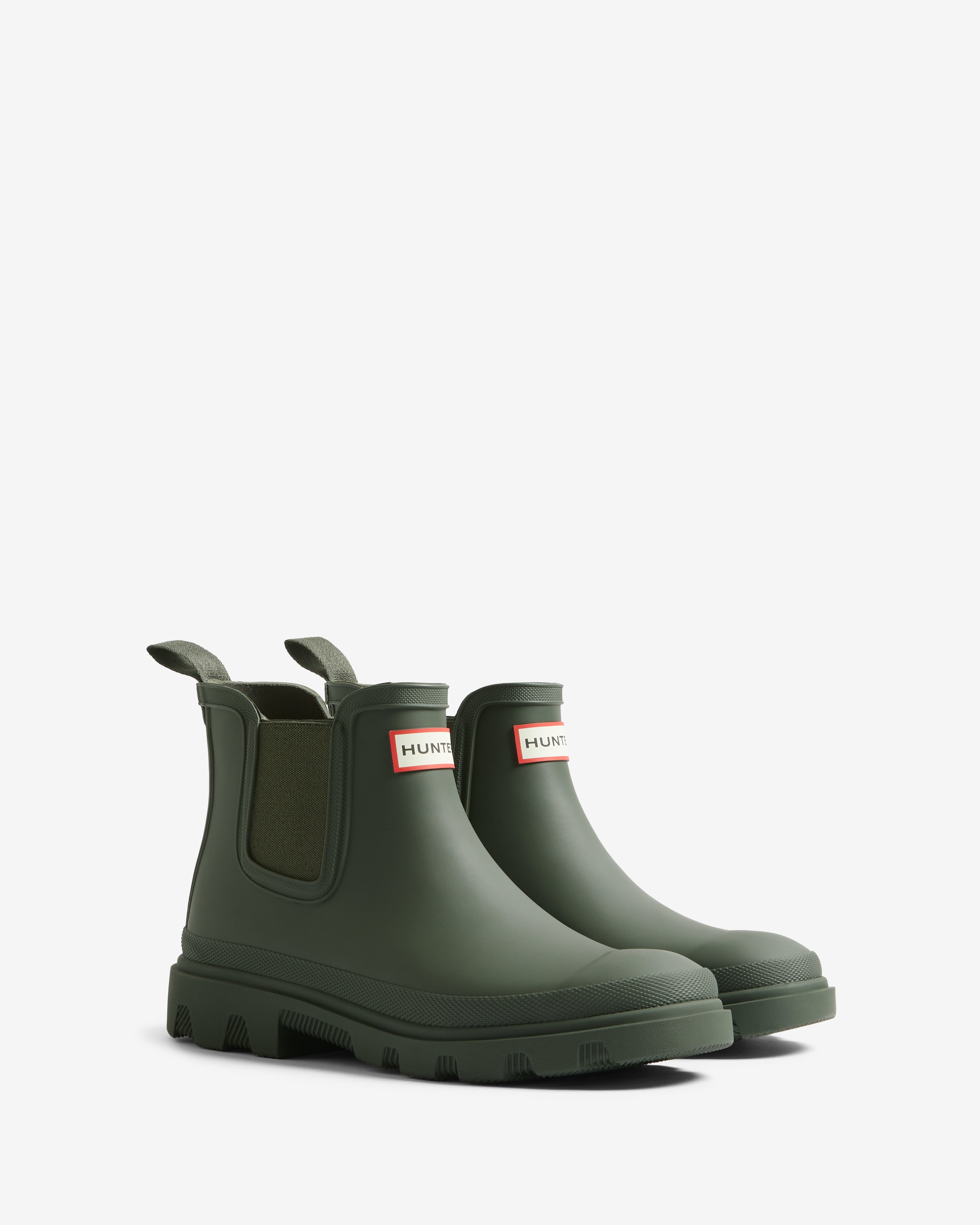 Unisex Downpour Chelsea Boot Dark Olive