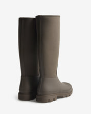Unisex Downpour Neoprene Leg Tall Boot Chocolate Brown
