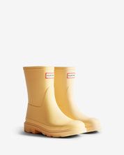 Unisex Downpour Short Boot Pale Yellow