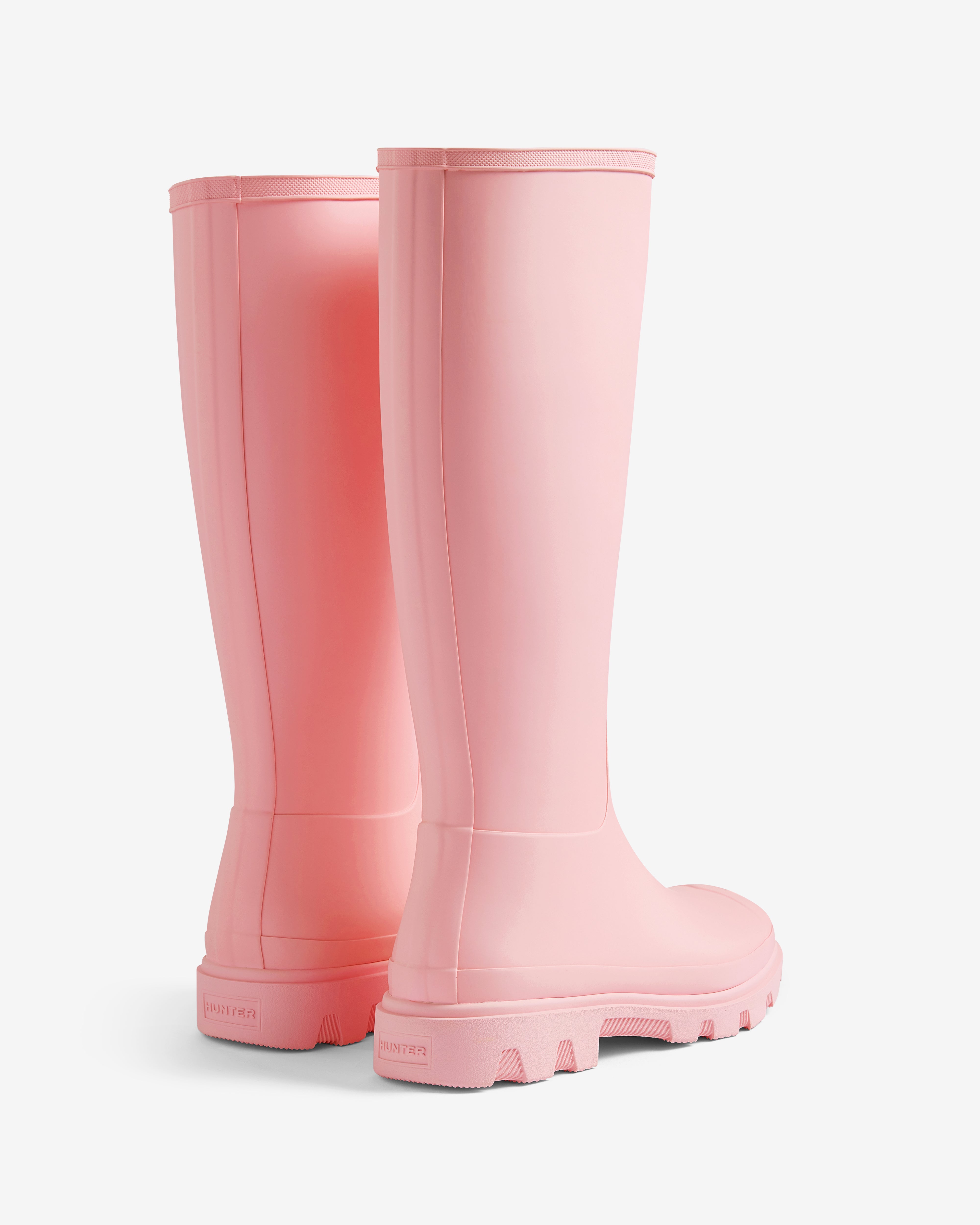 Hunter Boots Unisex Downpour Tall Boot Parfait Pink