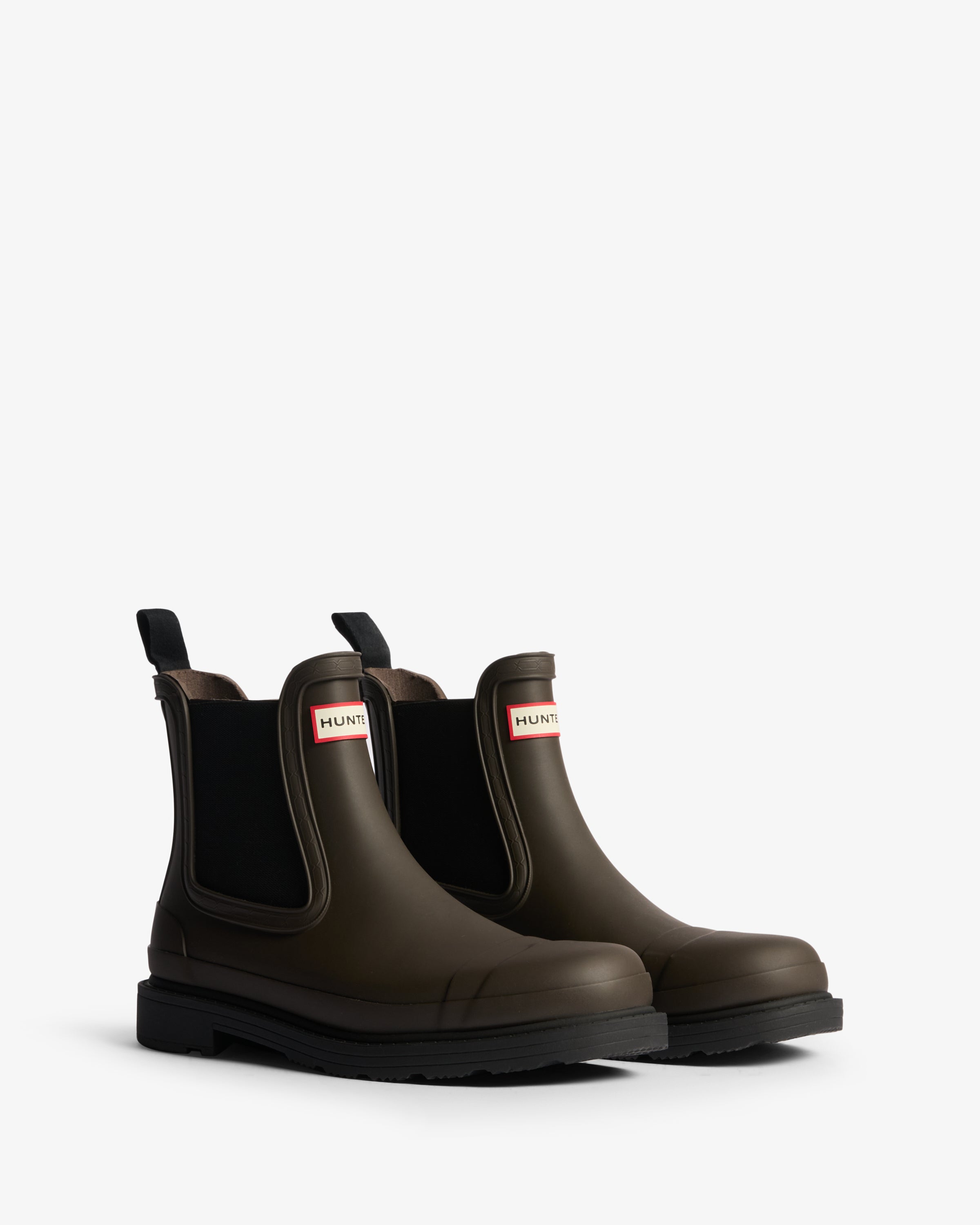 Hunter Boots Women's Commando Chelsea Boots Black – Hunter Boots