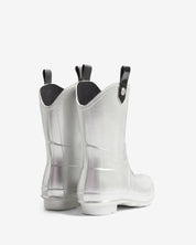 Womens Original Cowboy Boots Metalic silver