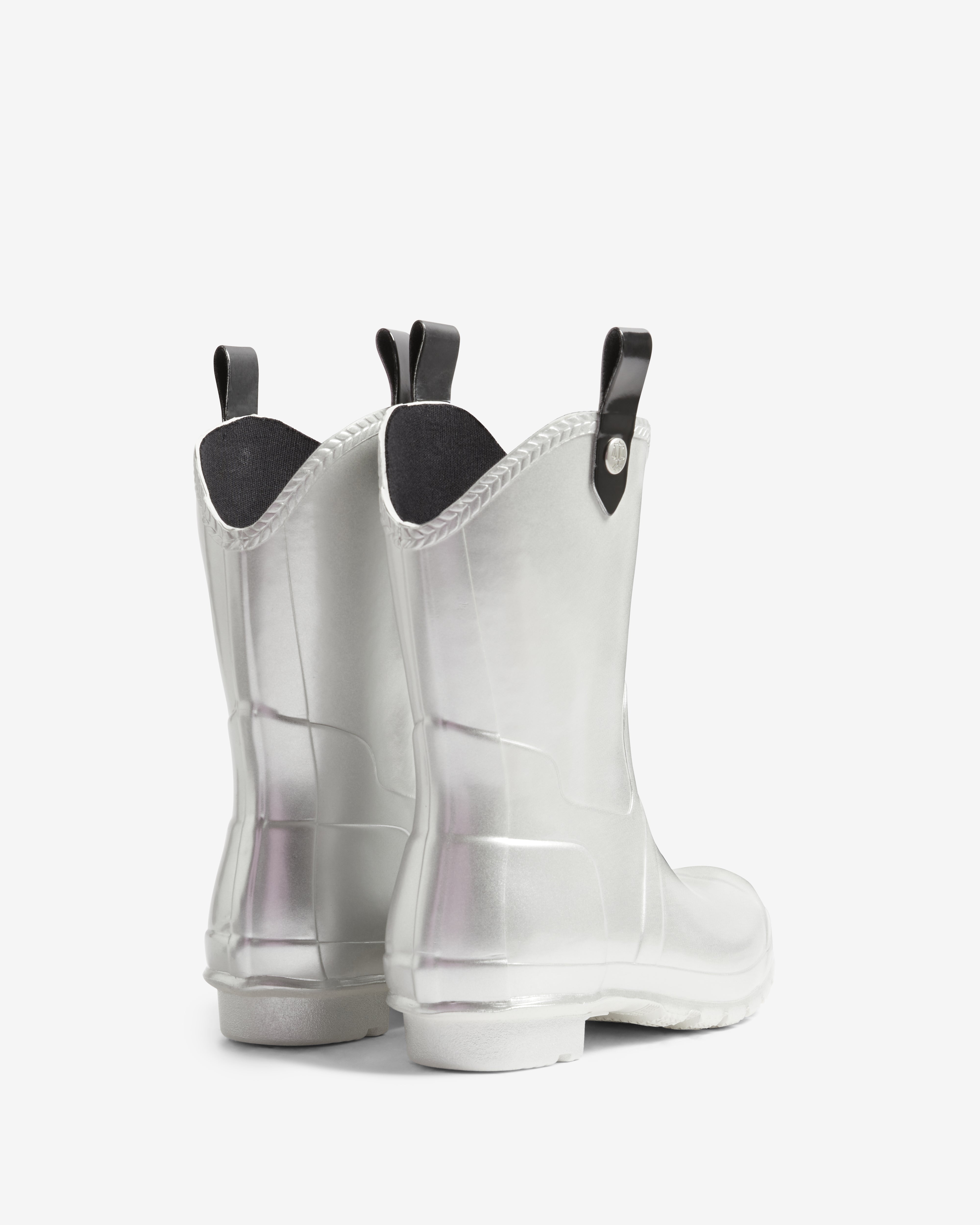 Womens Original Cowboy Boots Metalic silver